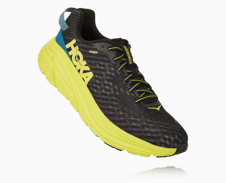 Hoka One One Løbesko Herre - Rincon - Sort/Grøn - 058623UKD